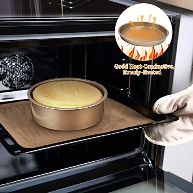 Bakeware Baking Set, 5Pcs Cake Pans Made of Nonstick Carbon Steel20