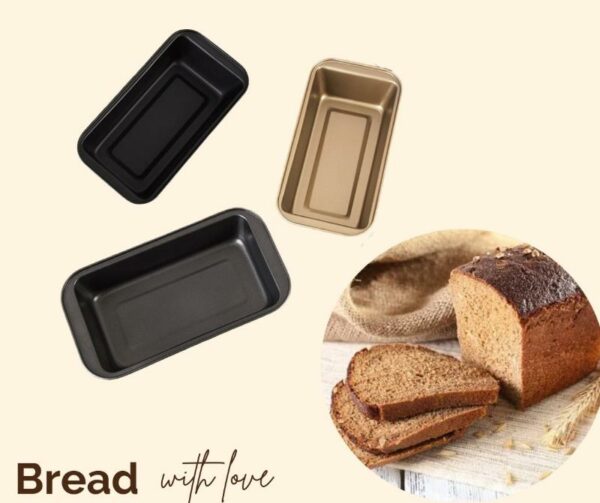 Rectangular Non-Stick Baking Bread Loaf Pan